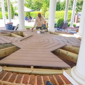 Construction of a stunning Gazebo