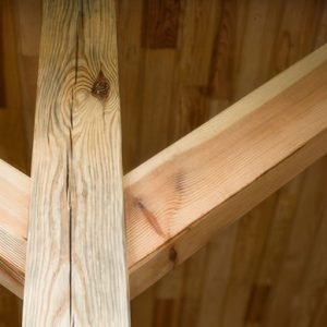 Rotten support beams replaced with brand new strong supports by The Honey Do Service