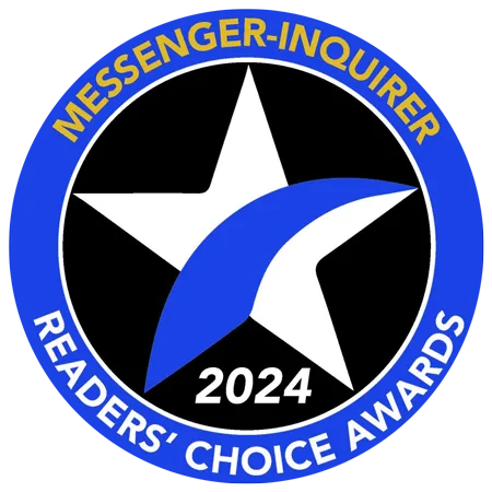 Winner of the Messenger Inquirer Reader's Choice Awards for 2024 Winner of the Messenger Inquirer Reader's Choice Awards for 2024