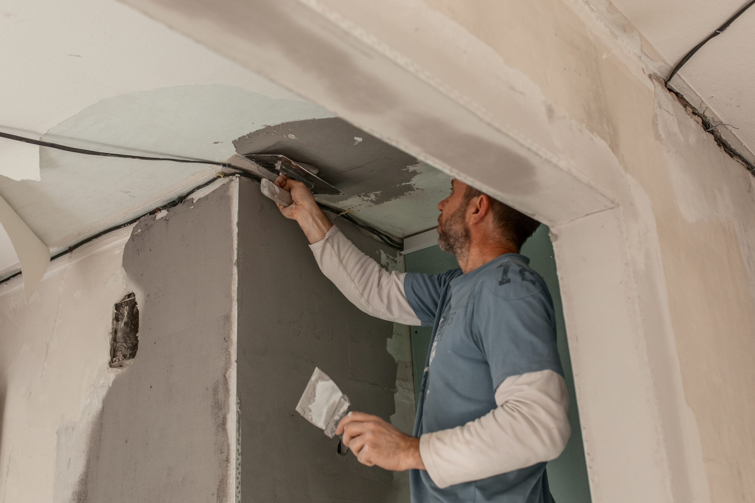 How to fix damaged drywall