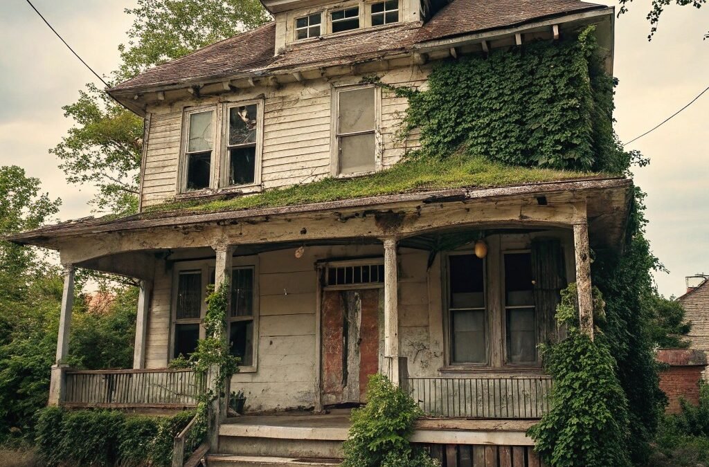 Homeowner examining water damage from delayed roof repair showing expensive consequences