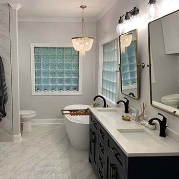 Remodeled Bathroom in Abingdon, Virginia 