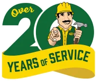 Over 20 years of Service