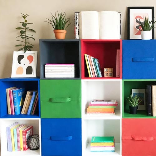 Custom Shelves for School Projects and Books